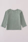Sage turkey french knot top