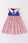 Blue Patriotic flag dress