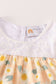 Yellow floral lace bubble