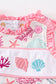 Pink Shell Embroidered Bubble