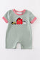 Sage farm french knot boy romper