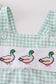Sage duck girl swimsuit