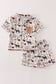 Beige farm boy pajamas set