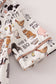 Beige farm boy pajamas set