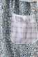 Floral puppy embroidery ruffle bubble