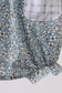 Floral puppy embroidery ruffle bubble