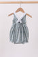 Floral puppy embroidery ruffle bubble
