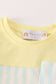 Blue stripe boy set