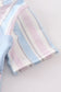 Crab french knot stripe girl bubble