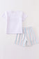 Crab french knot boy set