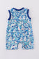 Blue ocean regatta print boy jonjon