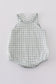 Sage boy gingham bubble