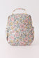 Yellow floral lunch bag