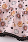 Pink halloween tiered dress