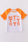 Tennessee bow print girl top
