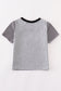 Grey stripe halloween spooky cool boy top