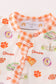 Clemson football baby girl romper