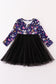 Black halloween ghost tutu dress