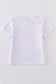 White music fan print mom&me top