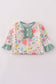 Floral print ruffle romper