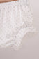 Navy christmas santa claus embroidery ruffle bloomer set