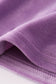 Purple butterfly print velvet ruffle pants set