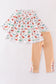 Pink dinosaur print girl set