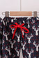 Navy deer print pajamas set
