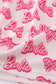 Hot pink barbie print girl dress