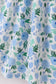 Tranquil garden print mom dress