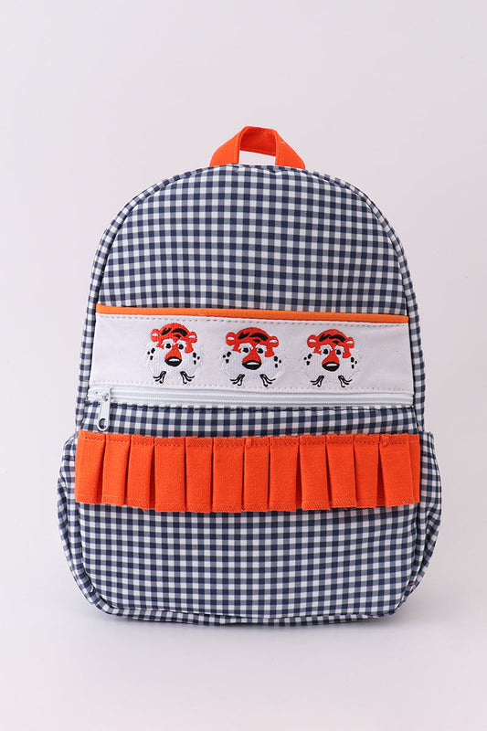 Auburn tigers embroidery girl schoolbag
