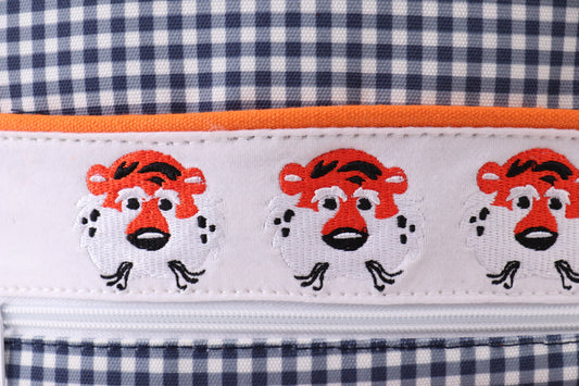 Auburn tigers embroidery girl schoolbag
