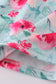 Blushing rose garden print girl dress