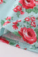 Rosebud bliss print smocked girl dress