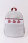 Mississippi state bulldogs embroidery boy schoolbag