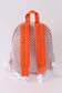 Clemson university embroidery boy schoolbag