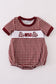 Mississippi MSU embroidery smocked gingham bubble