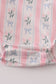 Pink Bow Embroidered Bow Bubble