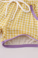 Purple gold LSU geaux tiger sequin set