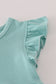 Sage floral bloomer set