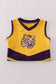 LSU embroidery football skort set
