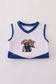 Kentucky embroidery skorts set