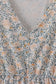 Fall floral print ruffle mom&me dress