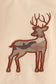 Camouflage deer applique pants set