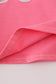 Pink bow sequin dress