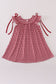 Alabama roll tide elephant embroidery dress