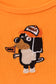 Orange Tennessee go vols applique dress