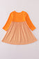 Orange Tennessee go vols applique dress