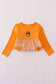Orange Tennessee go vols applique dress