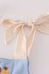 Blue pumpkin french knot dress